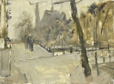 O Leidsegracht, Amsterdã de George Hendrik Breitner