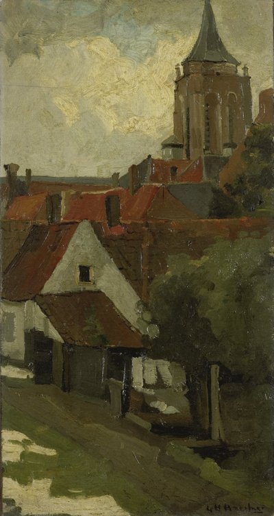 A Torre de Gorkum de George Hendrik Breitner