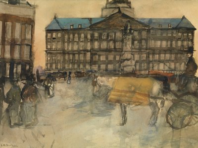 Câmara Municipal de Amesterdão de George Hendrik Breitner