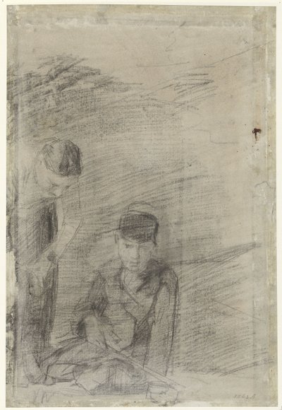 Dois rapazes a brincar de George Hendrik Breitner