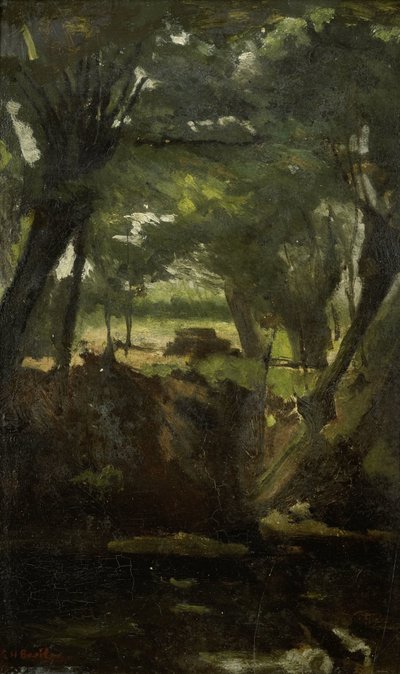 Vista no Bosque de George Hendrik Breitner