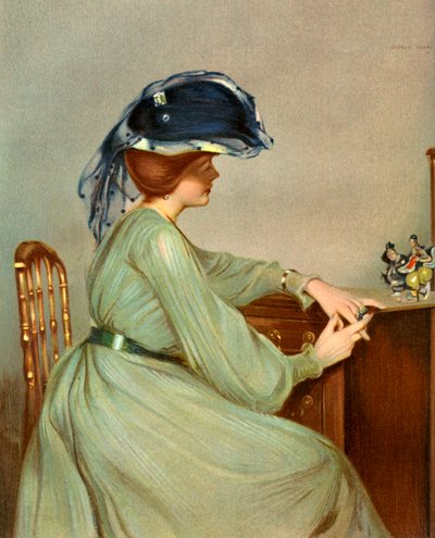 O Véu Azul, 1904. de George Henry