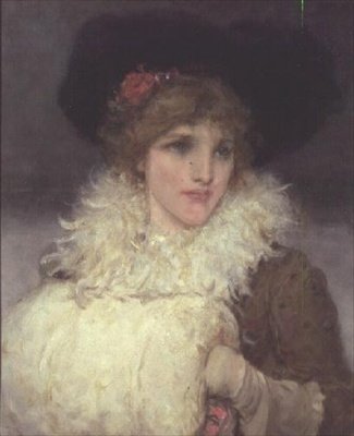 Retrato de uma Mulher, c.1895 de George Henry Boughton