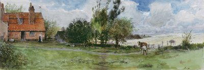 Estudo para a Casa Nearing de George Henry Boughton