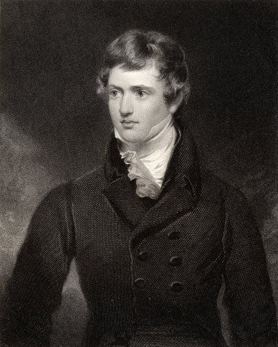Edward George Geoffrey Smith Stanley, gravado por H. Robinson, da National Portrait Gallery, volume V, publicado em 1835 de George Henry Harlow