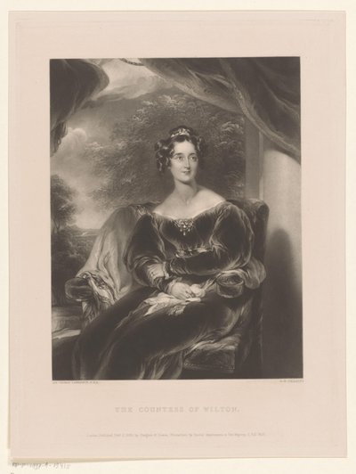 Portret van Mary Margaret Stanley
A Condessa de Wilton (título sobre o objecto) de George Henry Phillips