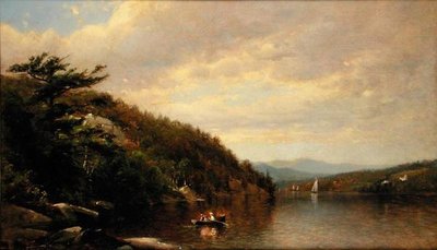 Navegação no Lago George de George Henry Smillie