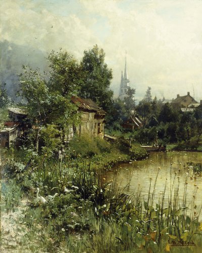 Um vislumbre de Morristown, Nova Jersey, de George Herbert McCord