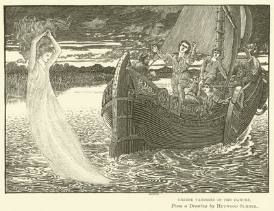 Undine desaparece no Danúbio de George Heywood Maunoir Sumner