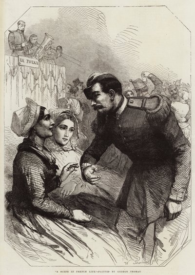 Uma cena na vida francesa de George Housman Thomas