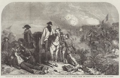Garibaldi em Roma, 1849 de George Housman Thomas