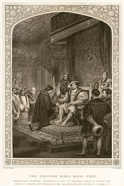 A Bíblia Inglesa feita de graça de George Housman Thomas