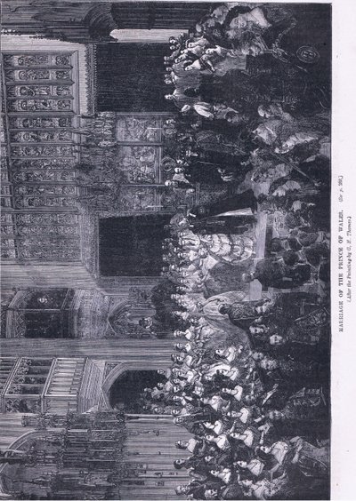 O casamento do príncipe de Gales de George Housman Thomas