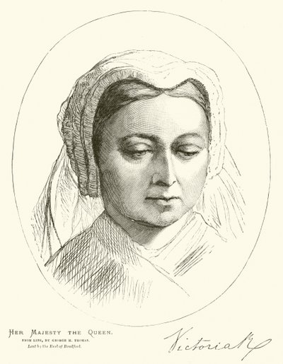 rainha Victoria de George Housman after Thomas