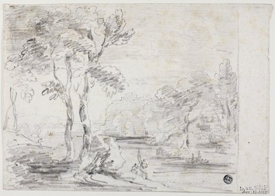 Paisagem Arcada, 1805 de George Howland Beaumont