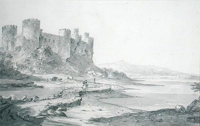 Castelo Conway de George Howland Beaumont