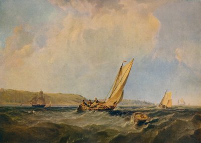 Explodindo Cowes, 1834 de George Hyde Chambers