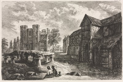 Kenilworth, 1827, publicado em 1848. de George II Cuitt