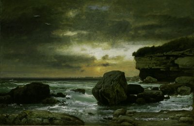 Um fuzileiro naval, c. 187475. de George Inness