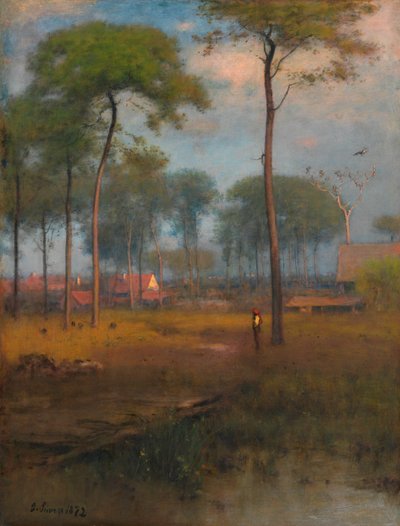 De manhã cedo, Tarpon Springs, 1892. de George Inness