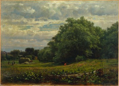 Tempo de colheita, 1864. de George Inness