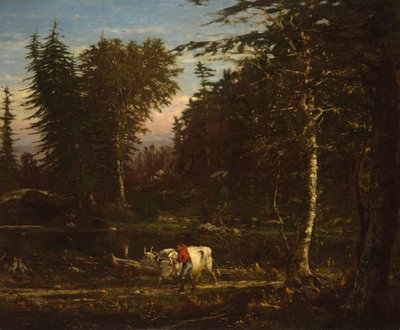 Nas Adirondacks de George Inness