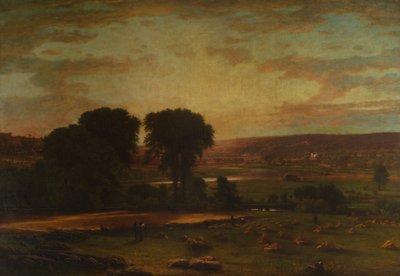 Paz e abundância, 1865. de George Inness