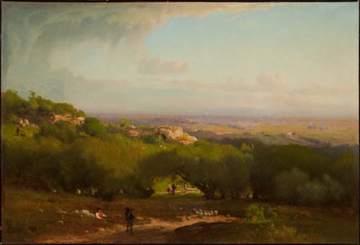 As colinas de Alban, 1873 de George Inness