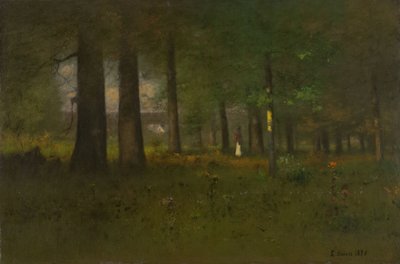 A orla da floresta de George Inness