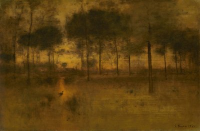 A Casa da Garça, 1893. de George Inness