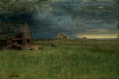 A Quinta Solitária, Nantucket de George Inness