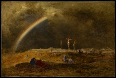 O Triunfo no Calvário de George Inness