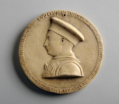 Medalhão de gesso de George James Frampton