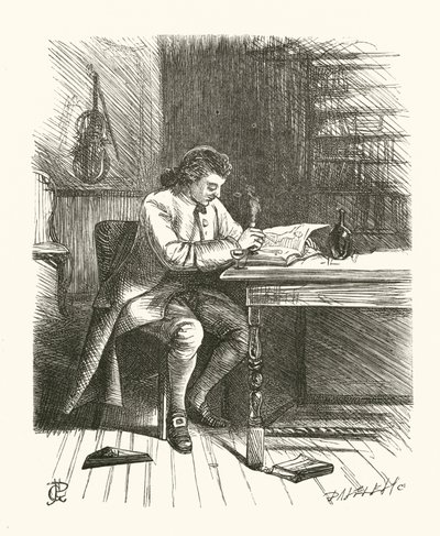 Ilustração para um novo Simile, In The Manner Of Swift (gravura) de George John Pinwell