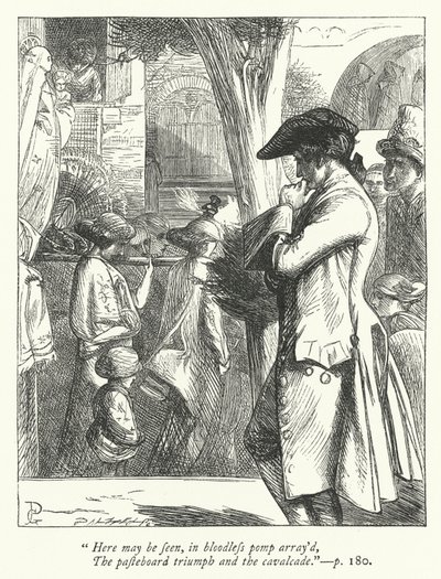 Ilustração para O Viajante (gravura) de George John Pinwell