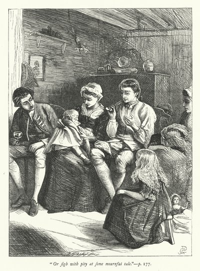 Ilustração para o viajante de George John Pinwell