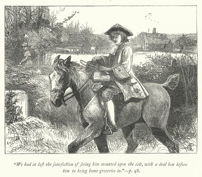 Ilustração para O Vigário de Wakefield (gravura) de George John Pinwell