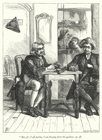 Ilustração para O Vigário de Wakefield (gravura) de George John Pinwell