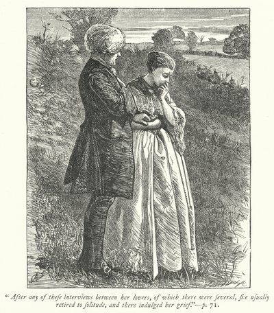 Ilustração para O Vigário de Wakefield (gravura) de George John Pinwell