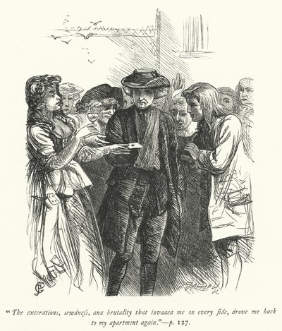 Ilustração para O Vigário de Wakefield (gravura) de George John Pinwell