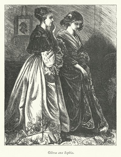Ilustração para O Vigário de Wakefield (gravura) de George John Pinwell