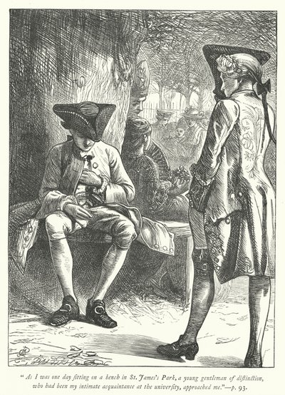Ilustração para O Vigário de Wakefield (gravura) de George John Pinwell