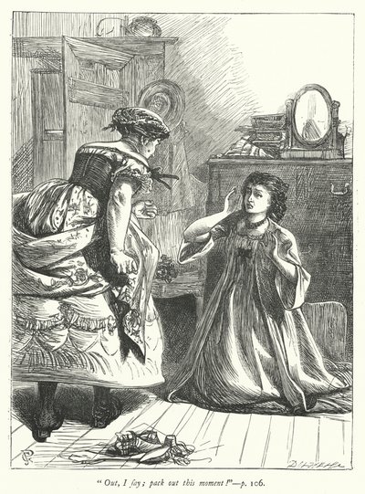 Ilustração para O Vigário de Wakefield (gravura) de George John Pinwell