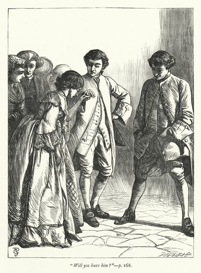 Ilustração para O Vigário de Wakefield (gravura) de George John Pinwell