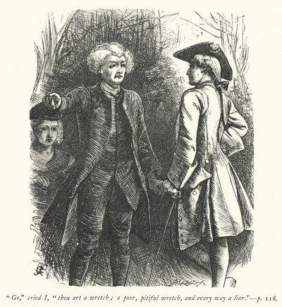 Ilustração para O Vigário de Wakefield (gravura) de George John Pinwell