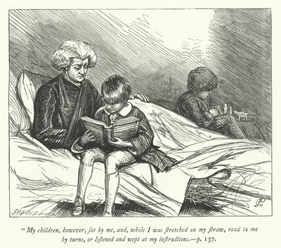 Ilustração para O Vigário de Wakefield (gravura) de George John Pinwell