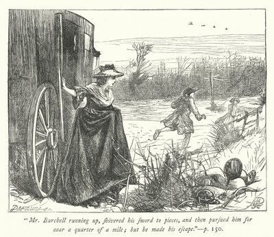 Ilustração para O Vigário de Wakefield (gravura) de George John Pinwell