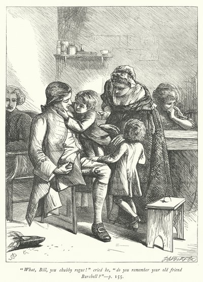 Ilustração para O Vigário de Wakefield (gravura) de George John Pinwell