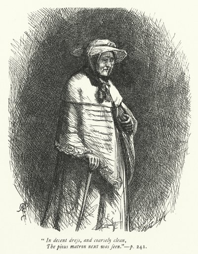 Ilustração para Threnodia Augustalis (gravura) de George John Pinwell
