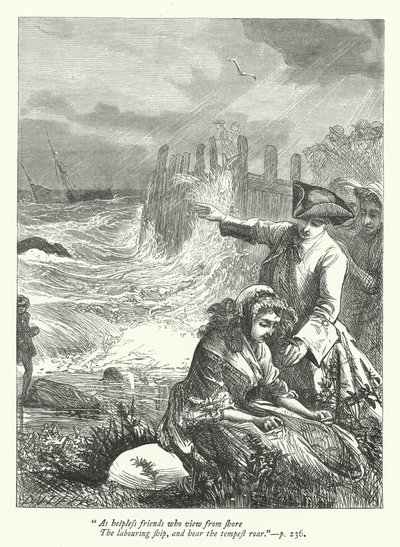 Ilustração para Threnodia Augustalis (gravura) de George John Pinwell